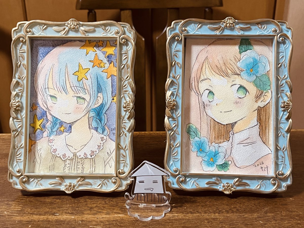 東京に向けて出発しました。本日はこちらの原画も持って行きますね！