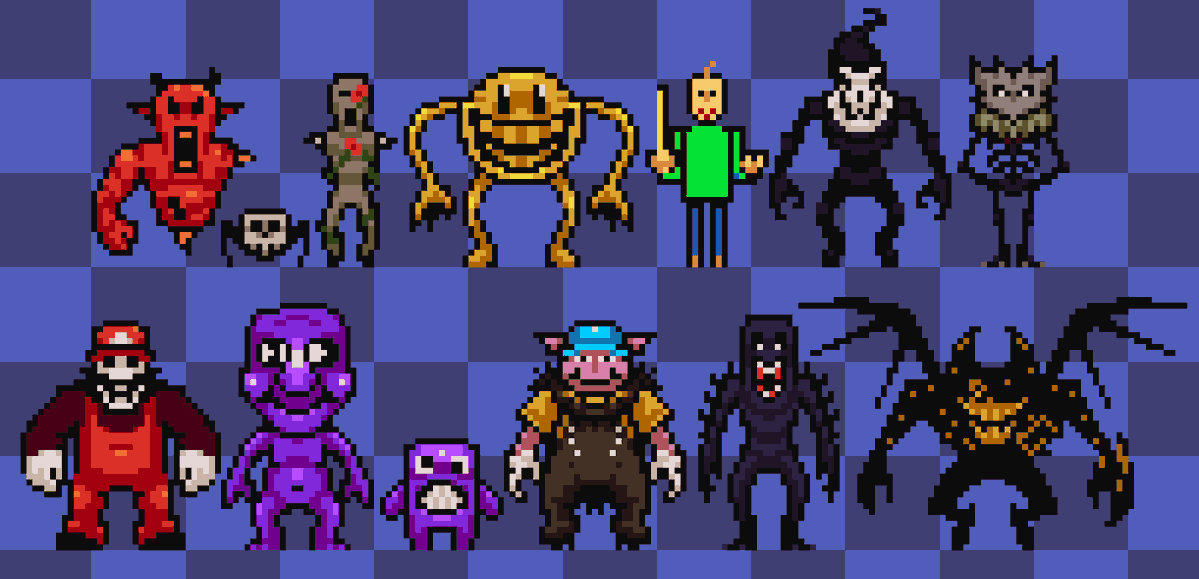 what if pc2 was a 2d game 👀👀👀 #pillarchase2 #pillarchase2fanart