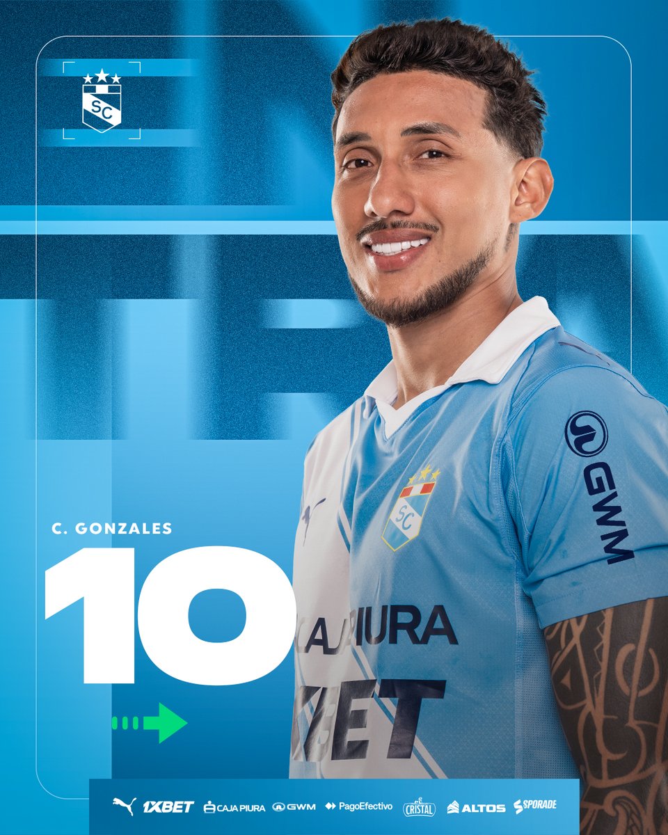 ClubSCristal's tweet photo. 🔁 Cambio en Sporting Cristal 
 
➡️ I. Ávila - C. Gonzales - L. Sosa - L. Iberico
⬅️ F. Vizeu - G. Cazonatti - J. González - M. Castro

Sporting Cristal 0-2 Universitario

#FuerzaCristal https://t.co/201zp8ra3K