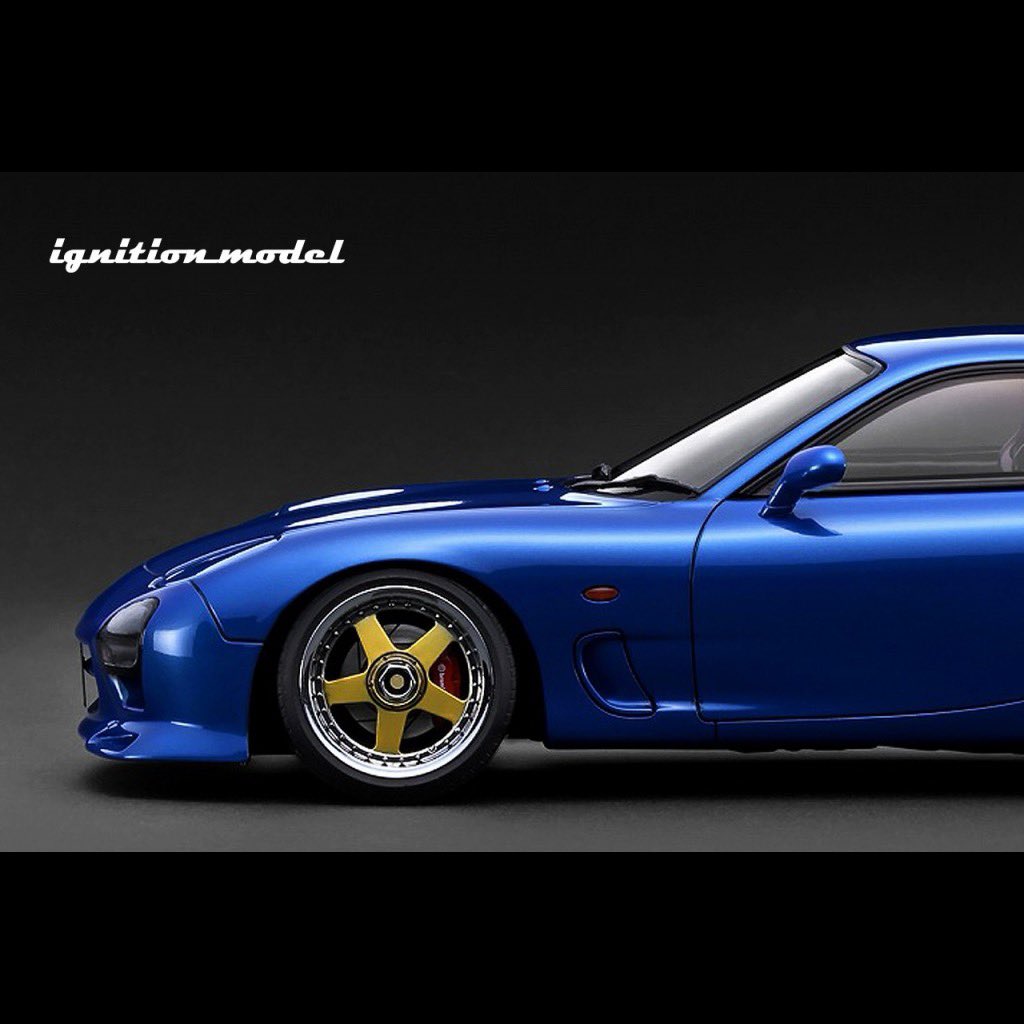 既に4カラーをリリースしています1/18スケール「RX-7 Mazda Speed A