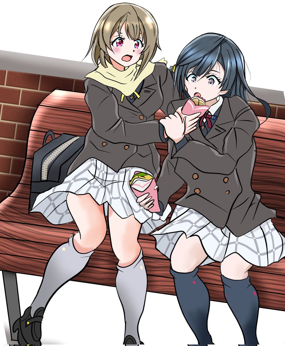 かすみさん。食べないんなら私が食べますね！」。楽しい2期-11話w