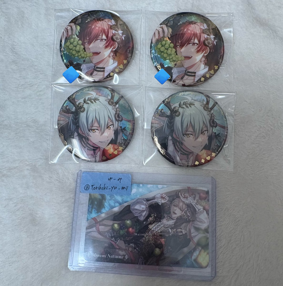 交換/譲渡】アイナナ 記念日2025 クリアカード クリカ トランプ 缶