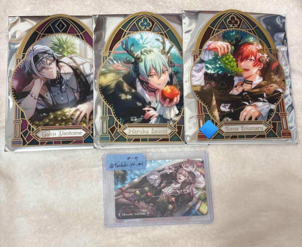 交換/譲渡】アイナナ 記念日2025 クリアカード クリカ トランプ 缶