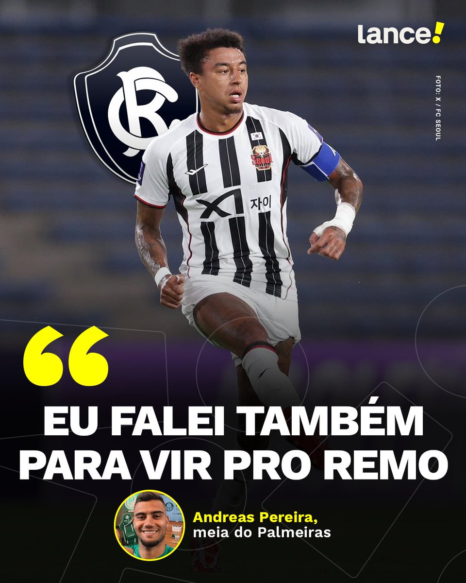DANDO AQUELA AJUDINHA! 👀

Se depender do jogador do Verdão, Jesse Lingard será o novo reforço do Remo para esta temporada. Andreas Pereira revelou, em entrevista à TV Palmeiras, que enviou uma mensagem ao inglês incentivando-o a fechar com o clube paraense e atuar no