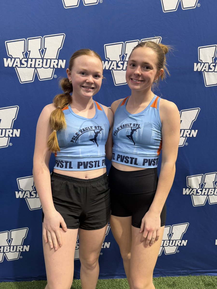BradiK34968's tweet photo. Washburn “Be Your Best” Meet 2026 ✔️
Had a great time competing at Washburn University and experimenting with some new poles. Super fun meet vaulting with my PVSTL crew! Excited for the progress and looking forward to track season! https://t.co/wqyazs1SjO