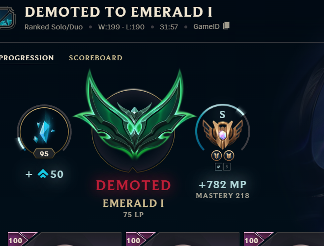 Sobald ich Diamond bin hab ich nur noch solche GAMES?!??! Liegt das an mir?!?!?!?!??!?!?!?!?!