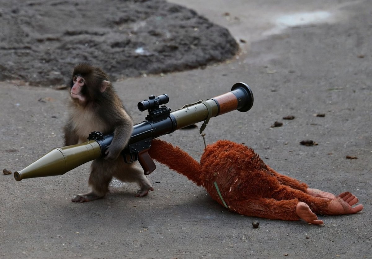 _BasedJames_'s tweet image. Punch the Monkey is going to be packing a real punch now! #savepunch