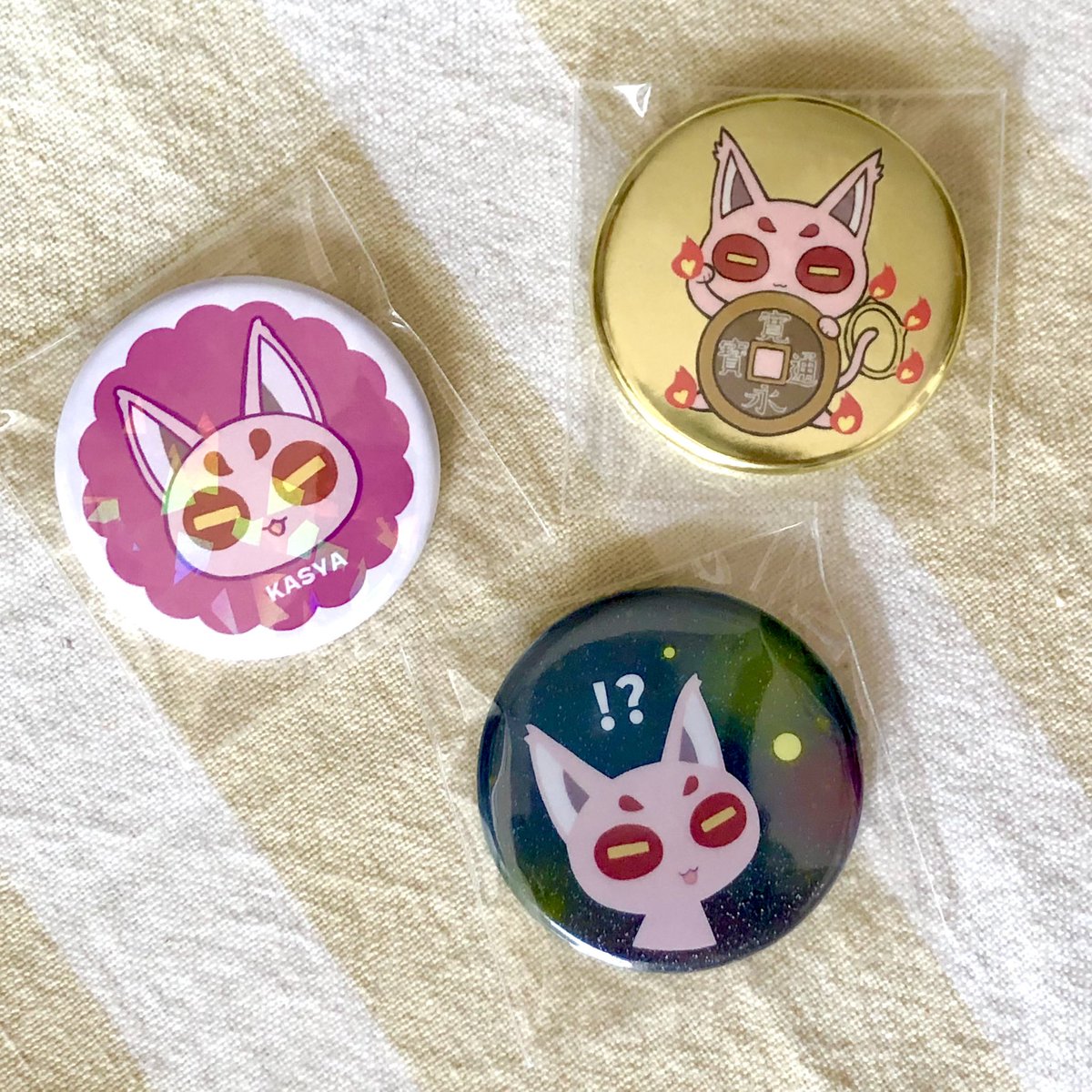 猫の日ですね🐾 こちらは先日カンタツさんに作っていただいた猫的精霊