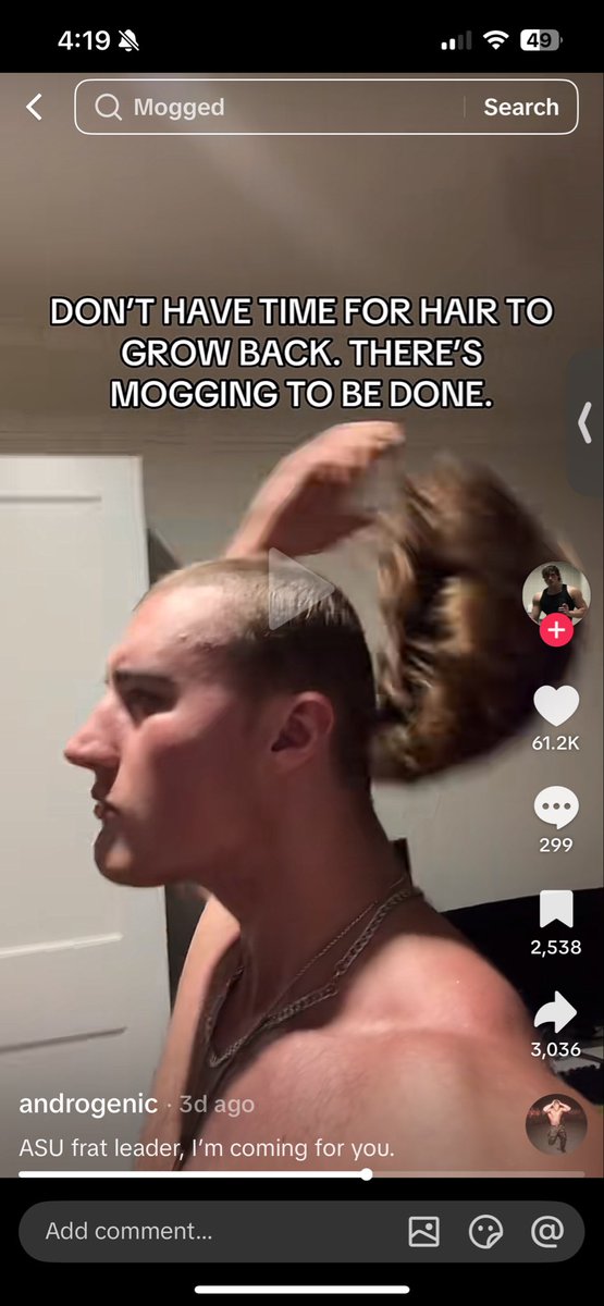 LJLJ42's tweet photo. @gazerjadon I mean he was already posting himself putting on the wig https://t.co/pTHzoa8FYY