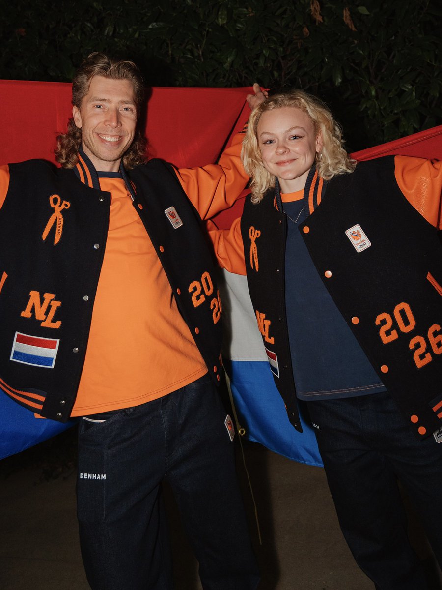 Dit zijn onze vlaggendragers tijdens de sluitingsceremonie! 🇳🇱 

Shorttrackster Xandra Velzeboer en schaatser Jorrit Bergsma 🧡

#TeamNL | #MilanoCortina2026