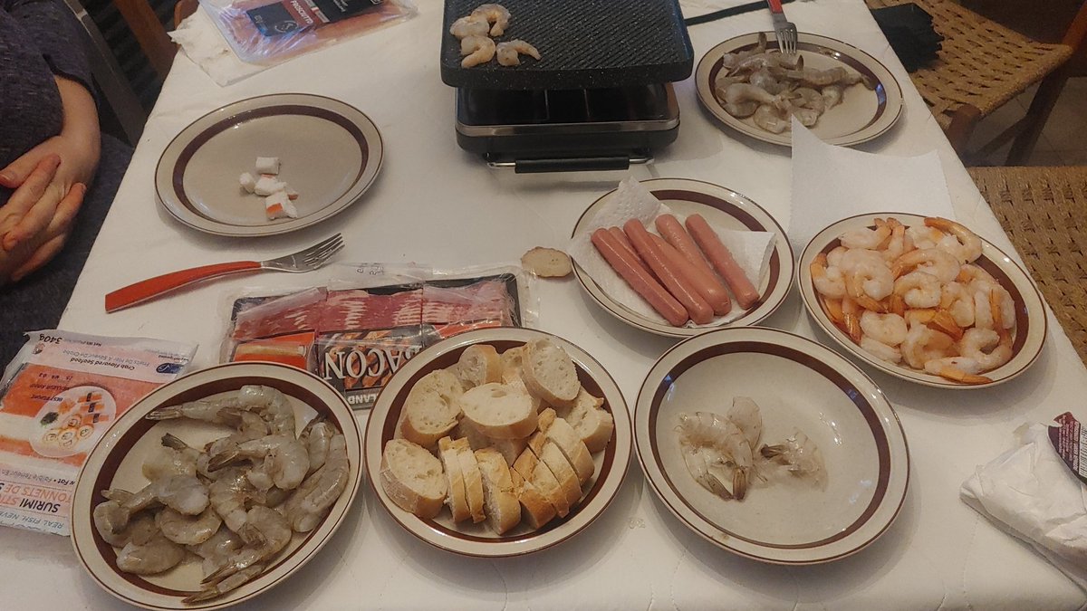 Ce soir un bonne petite raclette en vue. Jalouzer moi 😉