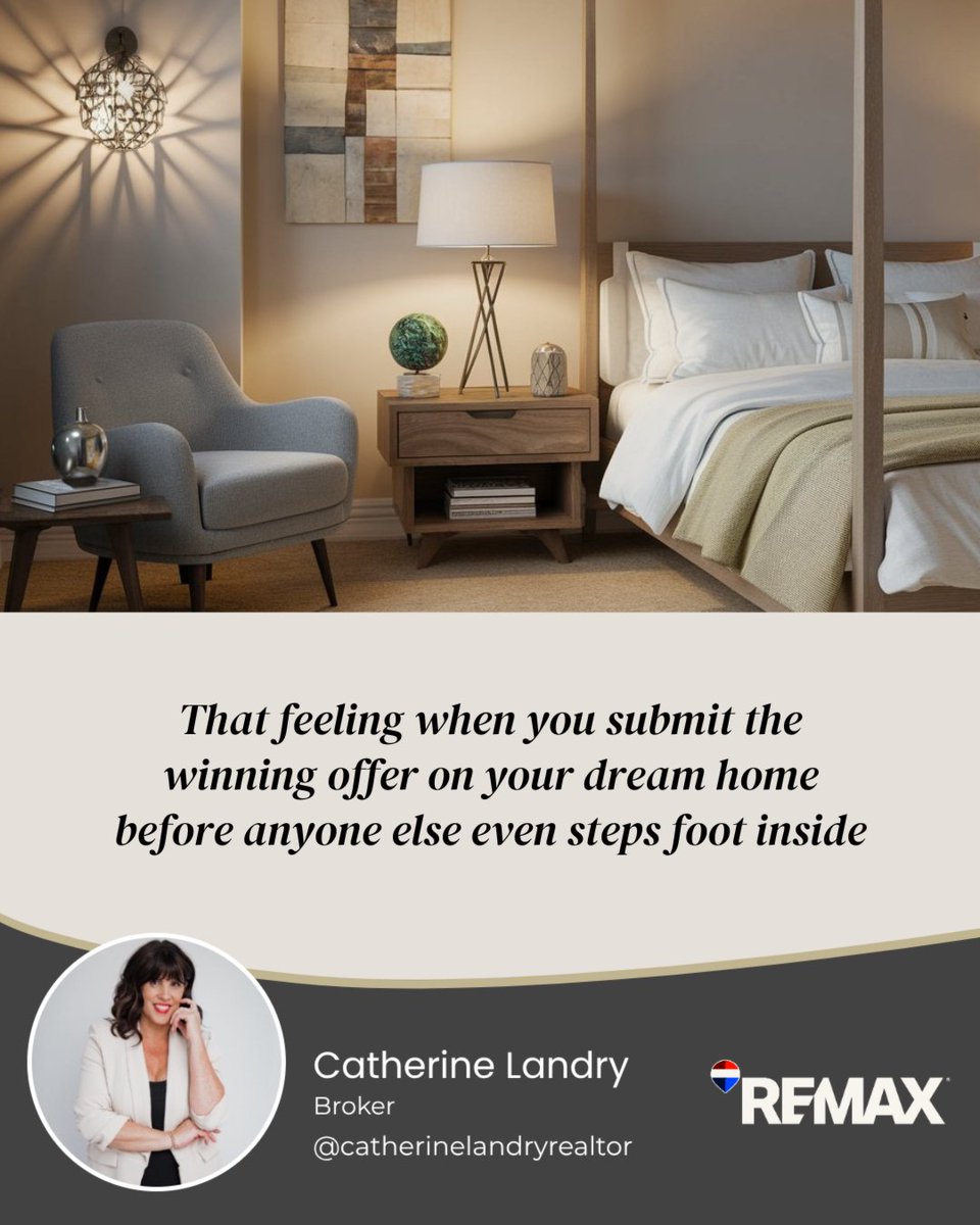 Nailing the winning offer on your dream home before anyone else even sees it? 

That’s what happens when preparation meets opportunity. Being ready and decisive can turn your home buying dreams into reality faster than you think. 

Ready to make your move? Let’s talk!