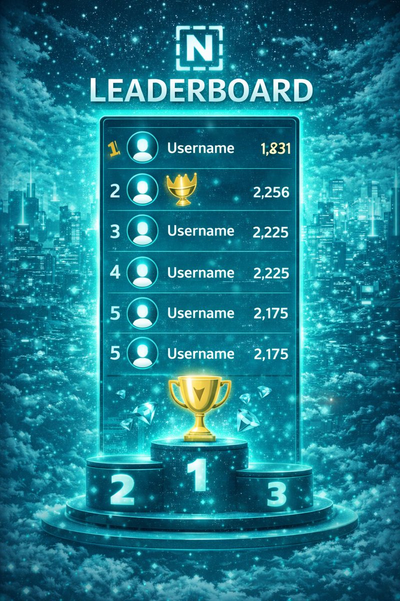 Our new Leaderboard System is now live.
Stay active, increase your mining performance, and see where you rank among the community.
Consistency and engagement now have visible impact.
This is more than competition —
it’s recognition for the most committed users. 💼💎