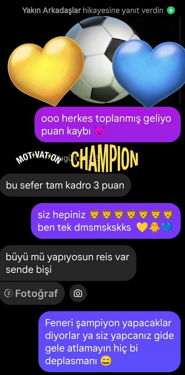 hottbuttt's tweet photo. dünyanın en gsli arkadaşlarımın #deplase totemleri bozuldu artık her deplasmana gittiklerinde puan kaybediyorlar 
vatana hizmet seferleri gibi bişi hissetmiştim enerjilerinden devamı gelmesi dileğimle
vatan milletin hayrı için
baş belalığı görevimizin başındayız deniyoruz bişiler https://t.co/1KaLh3mF2f