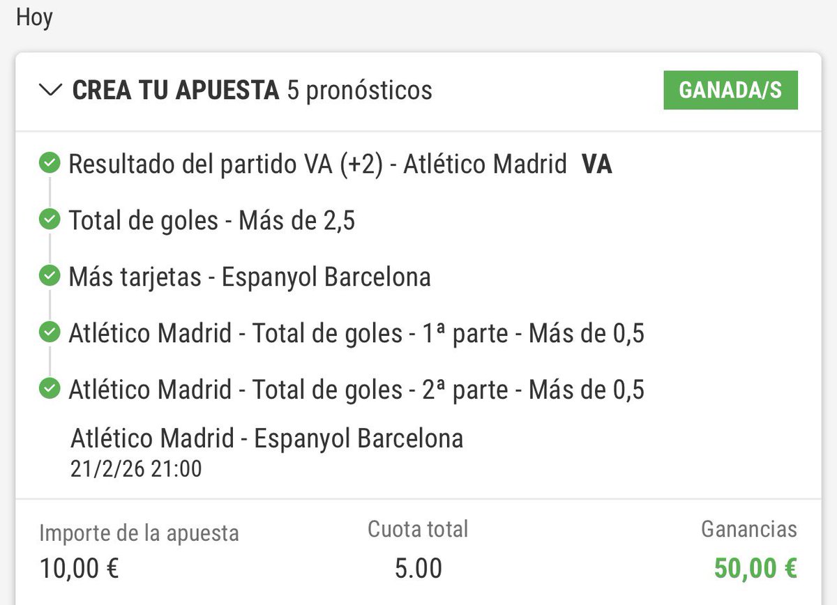 Me alegro que en el premium todos la reventasteis 😮‍💨✅✅

Cuotita 5 al bolsillo 🔥💣