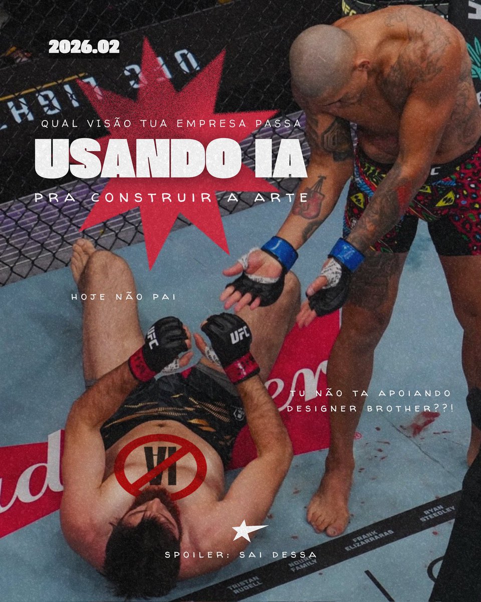 Tu tá usando IA pra fazer o post da tua empresa? Aí não, pai… 😅

Segue o 🧶....