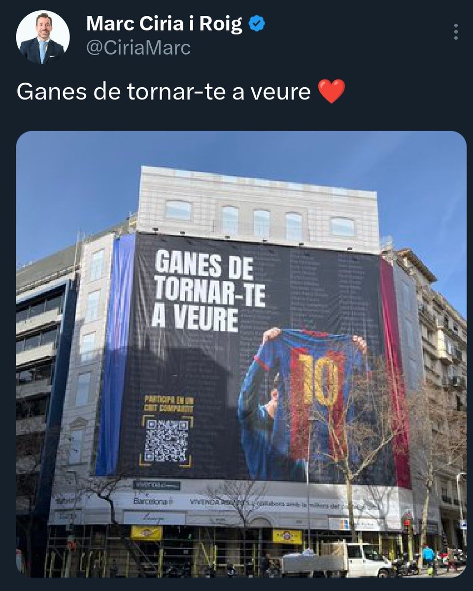 I hope Messi issues a statement banning Barça presidential candidates from using his image (especially since they're not paying any image rights).

He's a club legend &amp; part of our shared history, not a political asset for an individual electoral campaign.