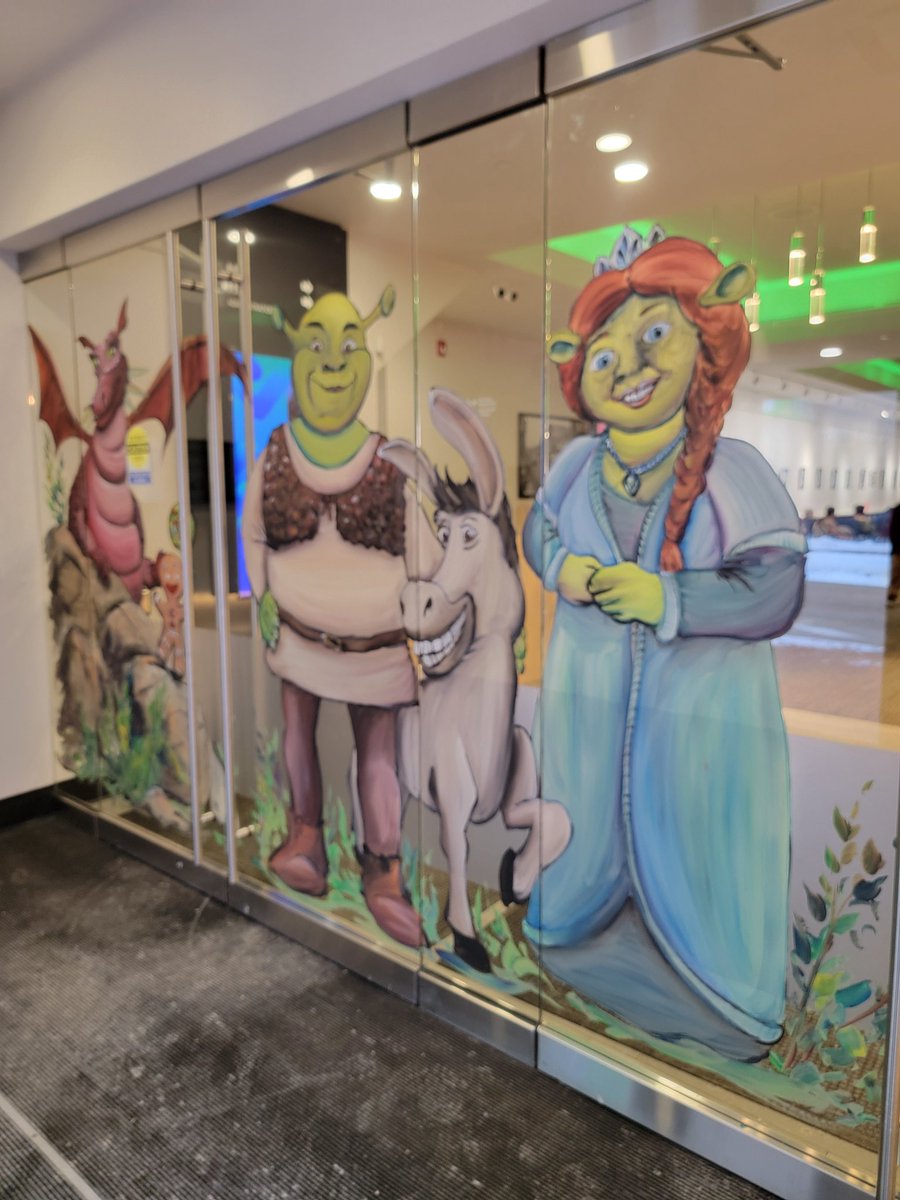 QofNB's tweet photo. I got to see Shrek at #capitoltheatre   It's an amazing show. https://t.co/wwOSZqMESx