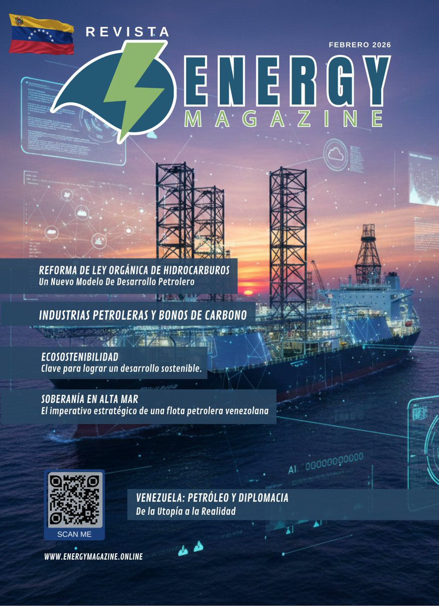 Lanzamiento de Energy Magazine: El nuevo referente informativo del sector energético global. revistamaritima.com/2026/02/21/not…