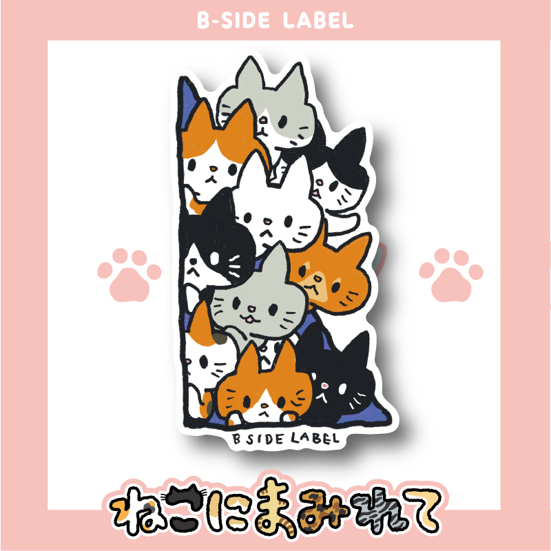 ひょっこり。 #bsidelabel #ネコ企画 #2月