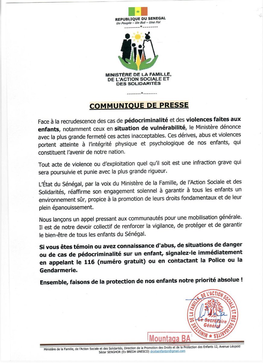 CAPE Sénégal tweet media