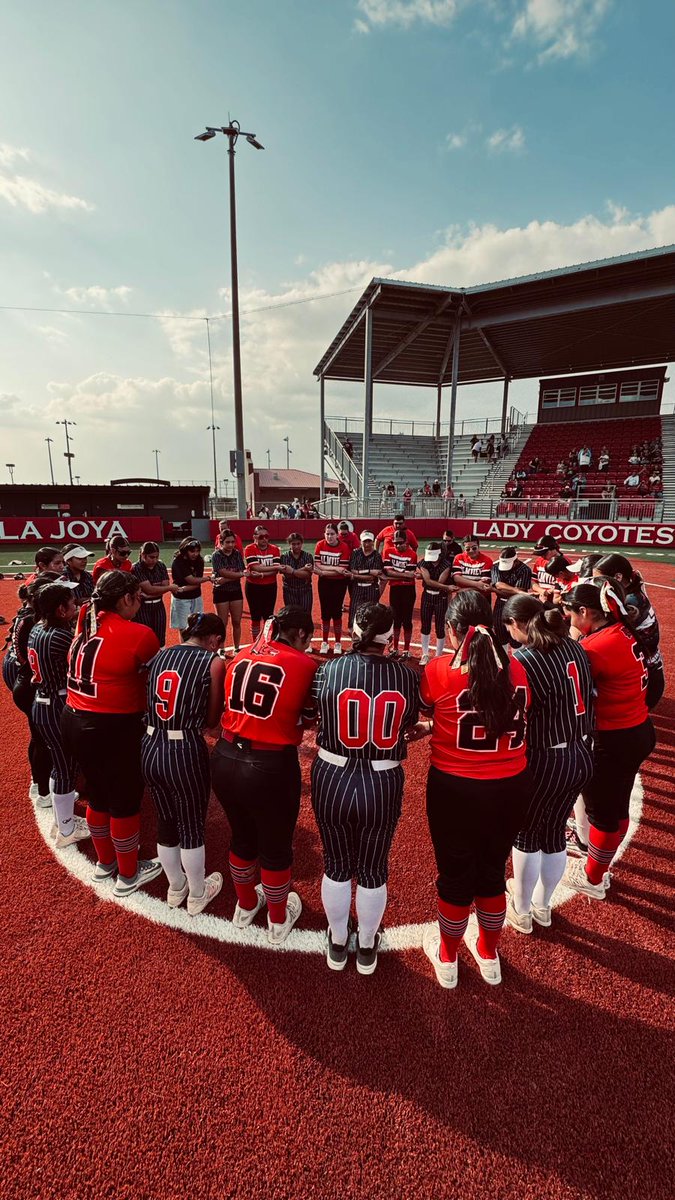This is what it's all about 💖. After an intense game against the Lady Chargers from Brownsville Veterans, we came together to wish each other a safe and amazing season ahead.
