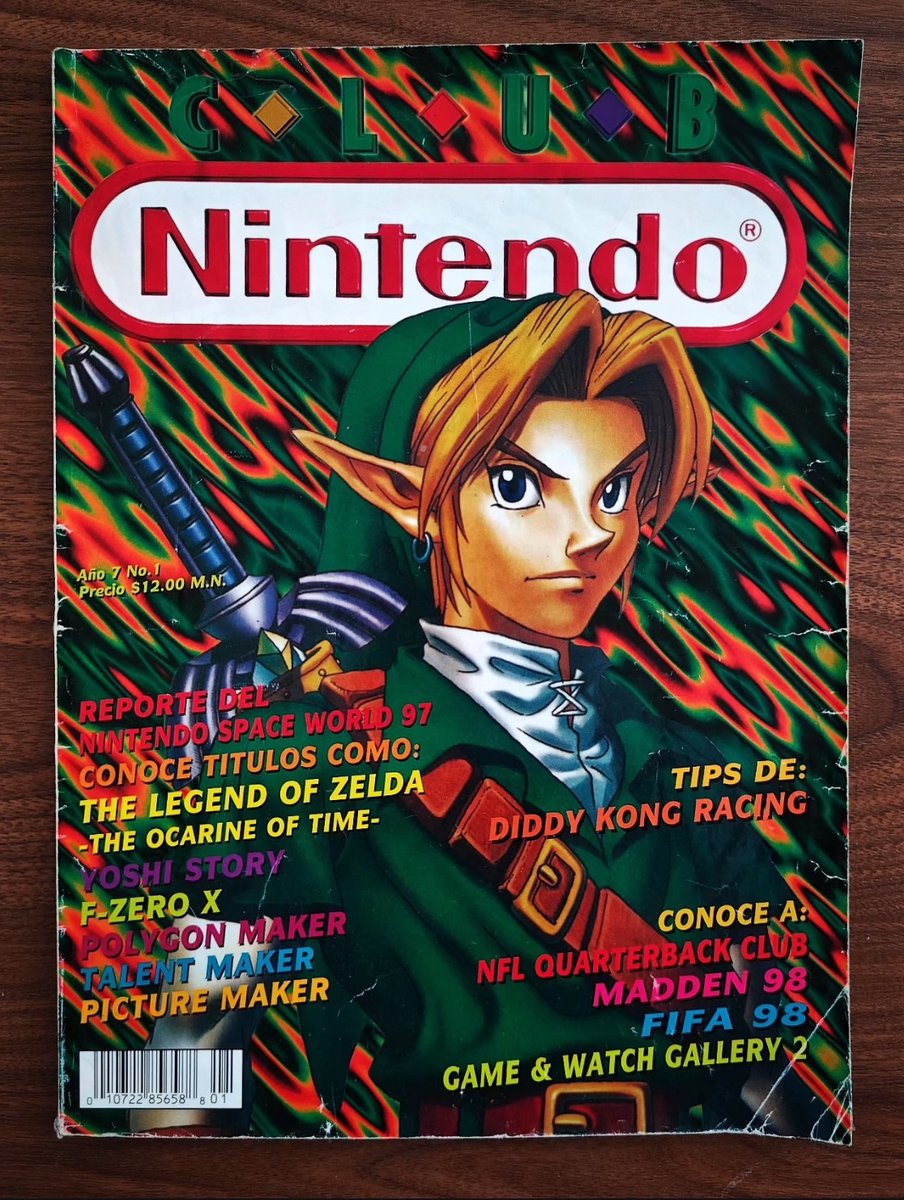 La primera portada de The Legend of Zelda, en #ClubNintendo 🔶 ¿En dónde está el rombo? ¿Cómo estás celebrando los 40 años de la leyenda? #CNportada