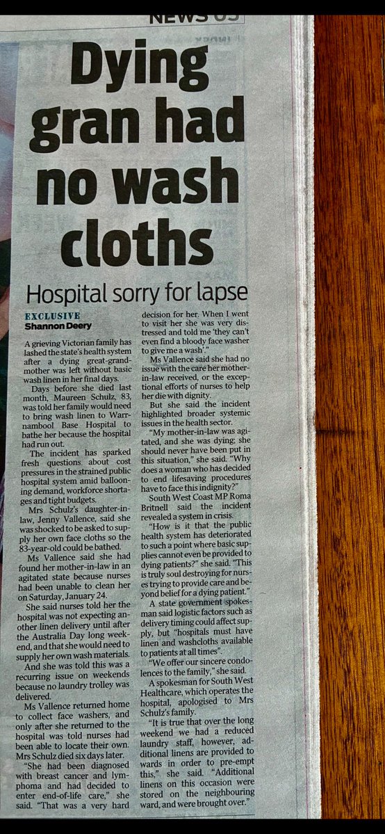 You’ve squandered billions looking after your union mates <a href="/JacintaAllanMP/">Jacinta Allan</a> while our health system is crumbling.  Also, there’s been no investment in the state’s water infrastructure since the desal plant back in 2010 while the state’s population has jumped 1.5 million since.