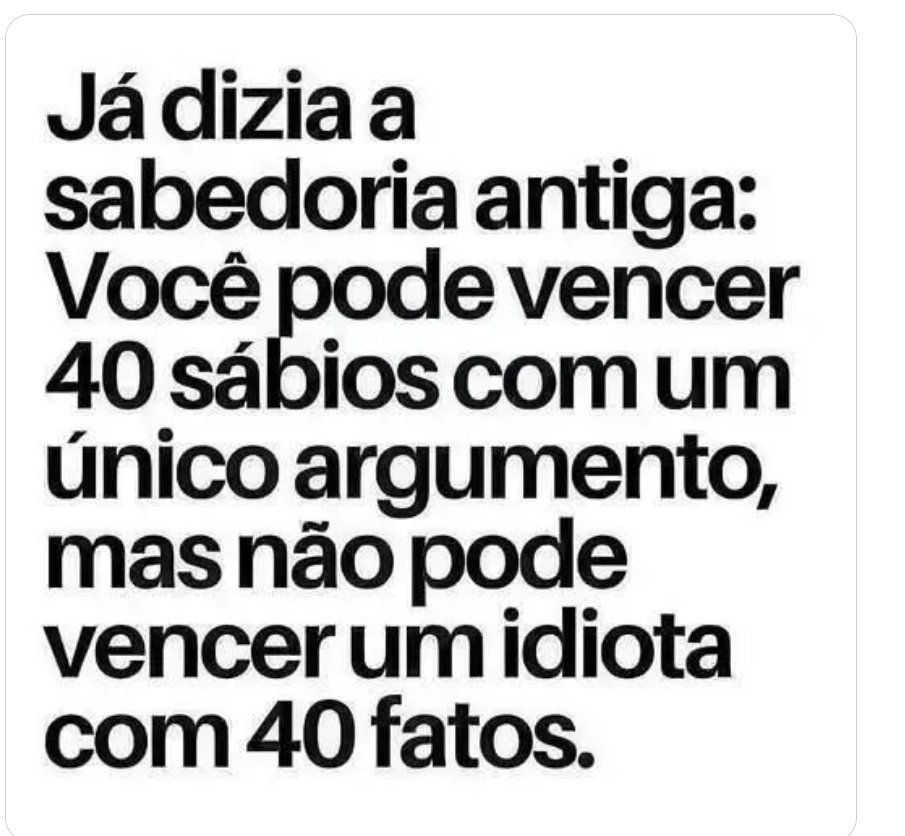 Pior que é verdade!
Kkkkkkkk