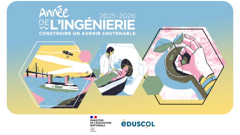🎓 Action « Questions d’élèves sur l’ingénierie »
🤝 Échanges avec chercheurs et ingénieurs autour des défis #France2030
🎯 Métiers, recherche et innovations au cœur des enjeux du XXIe siècle
🗓️ Marsterclasse 10 mars 2026 9h15 sur le thème de l'énergie
👉 eduscol.education.fr/4235/annee-de-…