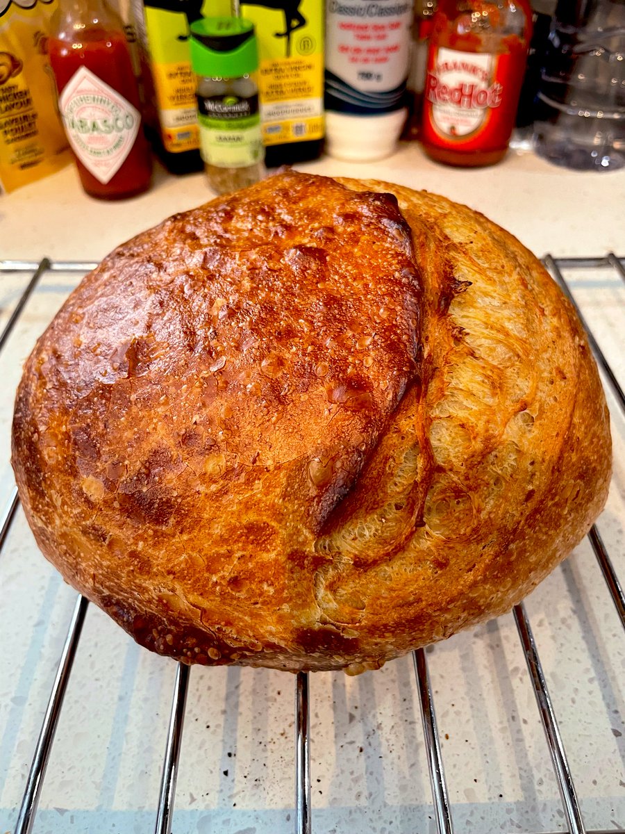 Why is baking Sourdough bread worth the effort ? Here’s one tasty reason why 🌈