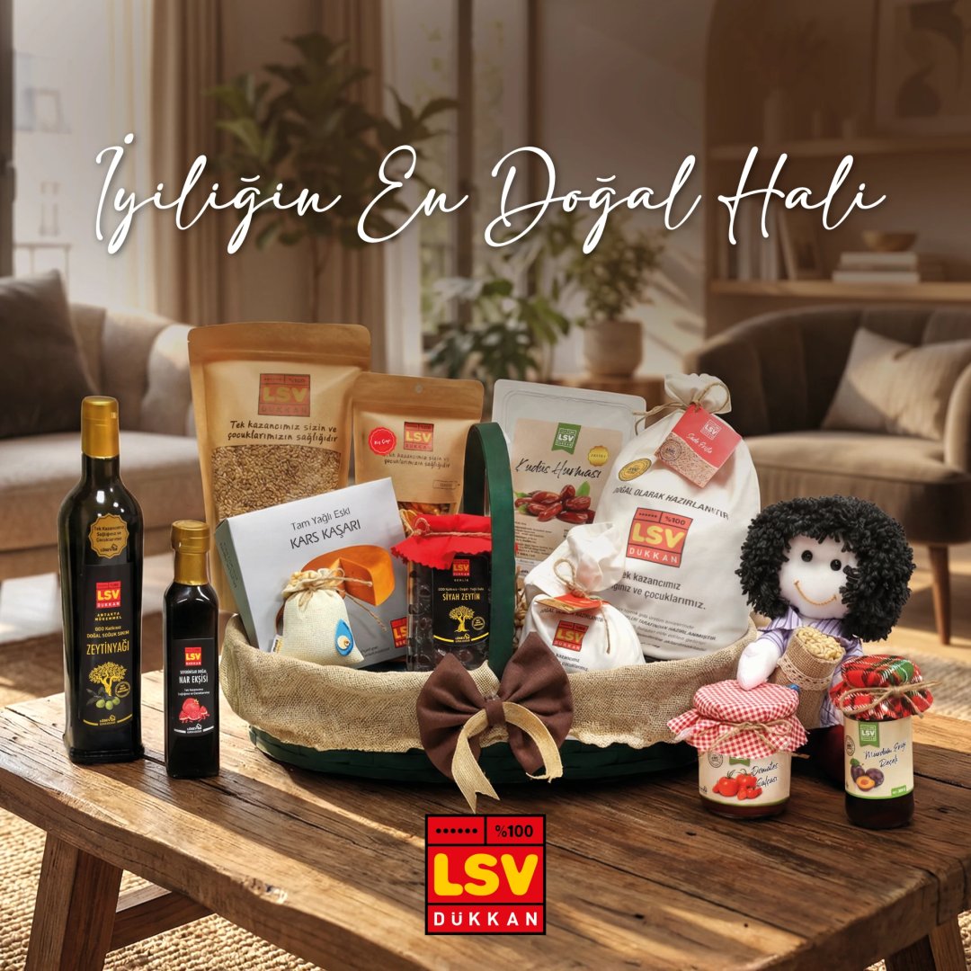 Paylaşmak olsun özün . 
Sevgi olsun her sözün 
İyilikte olsun gözün..
İyiliğin en Doğal Hali <a href="/lsvdukkan/">LSV Dükkan</a> 
Şifalı ellerden evinize sofralarınıza,
Sevdiklerinize ..
<a href="/lsvdukkan/">LSV Dükkan</a> bir <a href="/losev1998/">LÖSEV</a> kuruluşudur.
👉Hadi sende bir iyilik yap🙏