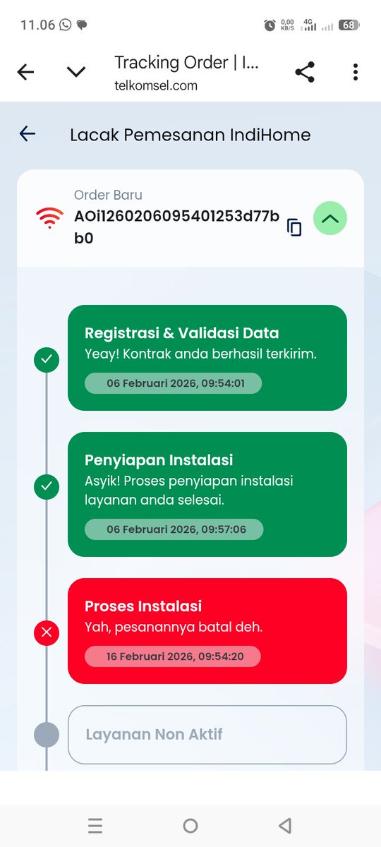 ini kenapa <a href="/IndiHome/">IndiHome</a> <a href="/IndiHomeCare/">IndiHomeCare</a> @indihome?