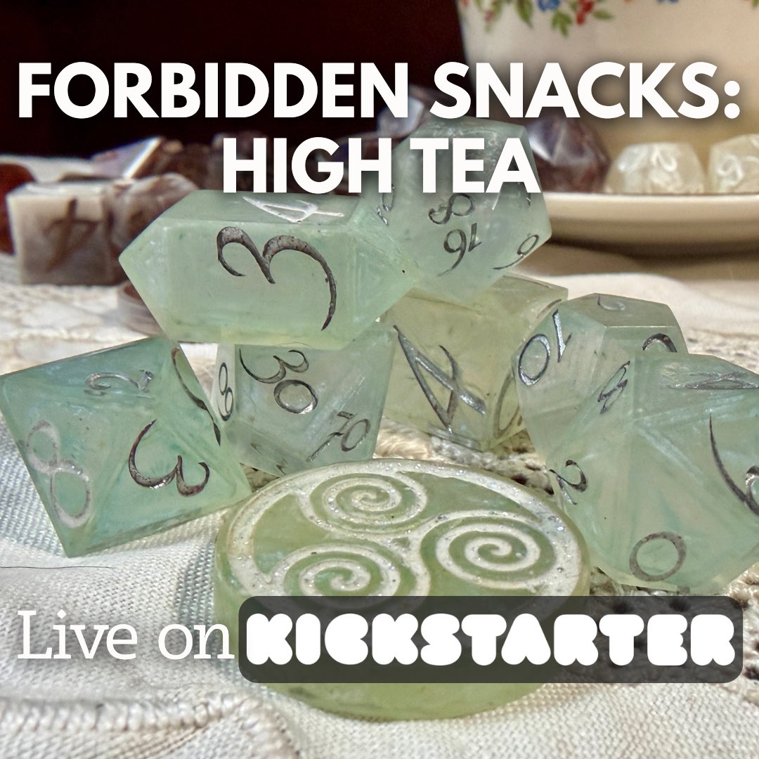 Raven & Riddle - High Tea Kickstarter LIVE tweet media