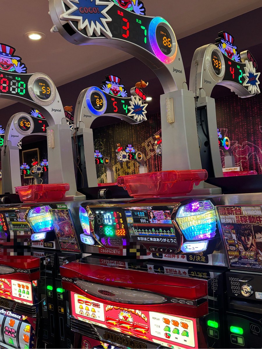 💫最速ペカ情報💫】 12時時点の最速トップ3は～ 🥇マイジャグラー 16カ