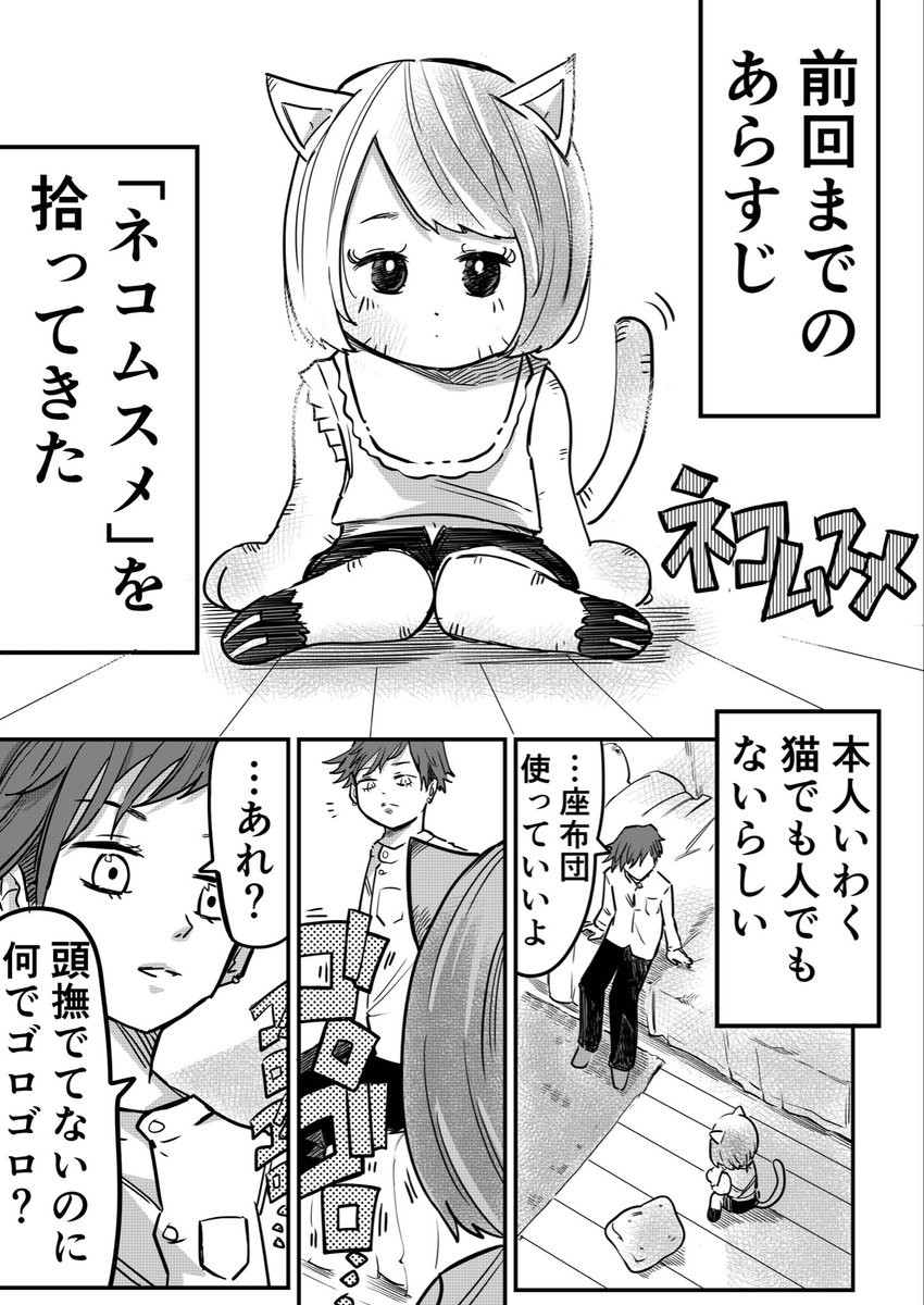 "ネコムスメ"を拾って一緒に暮らす話(4/9) 