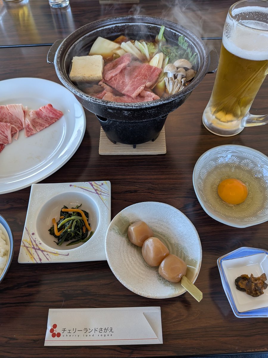 そしてランチなう！ #山形 #チェリーランドさがえ