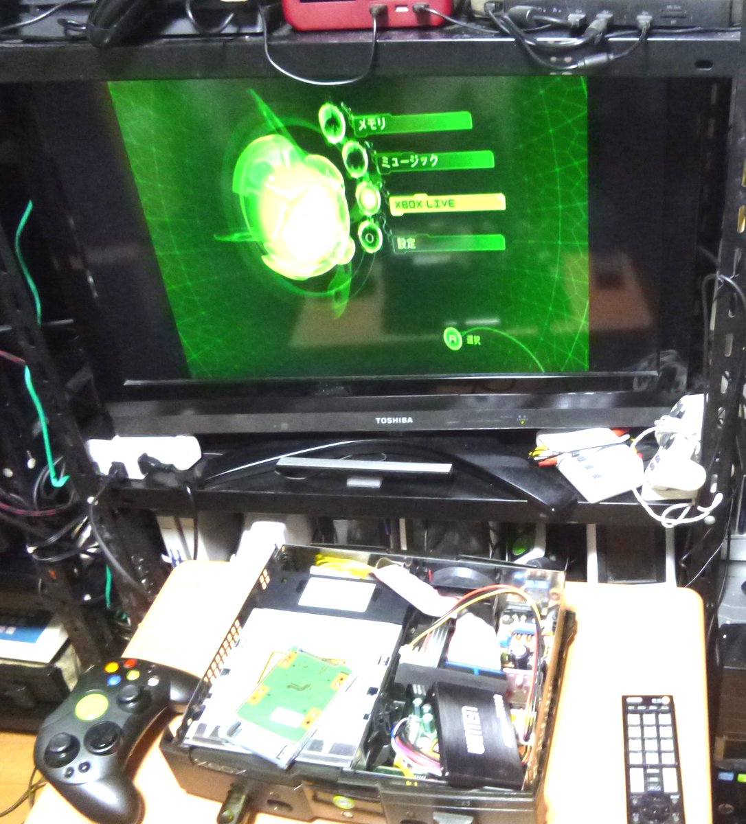 XBOXの日という事で 初代XBOXは2台所有しててどちらも当然EVO-X導入