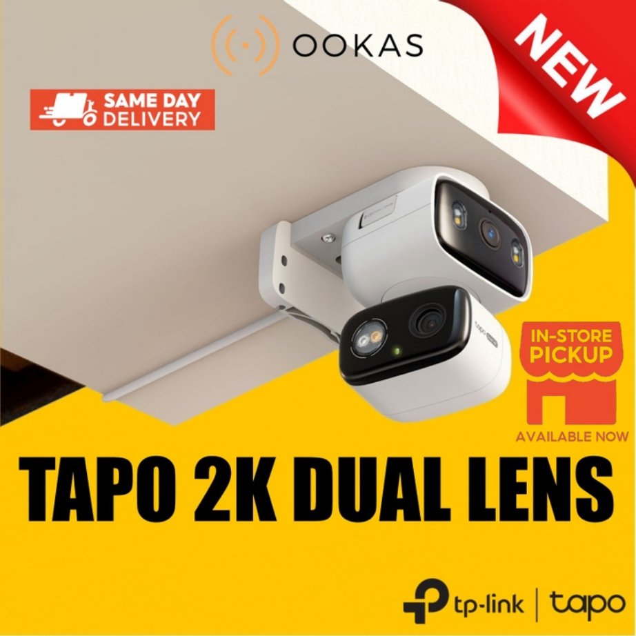 red_sun109's tweet image. TP-Link Tapo C246D Dual Lens 2K Outdoor / Indoor Pan/Tilt WiFi Camera – Ai Smart Tracking Wireless CCTV for RM199.00 - RM347.00. 

Get it on Shopee now! s.shopee.com.my/40bGMAuzQZ

#cctv #securitycamera #WirelessCCTV