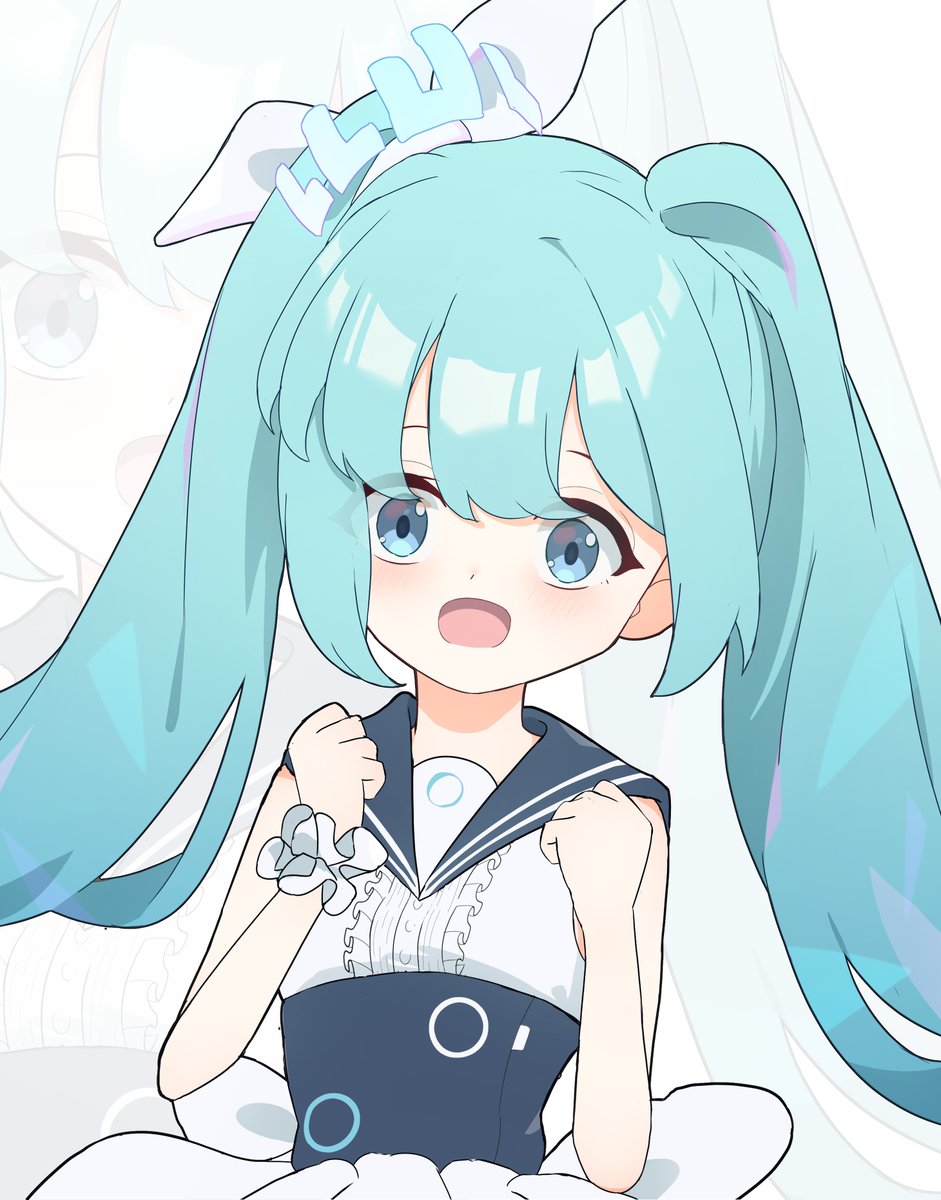 Migudayo (even tho I never get her) #初音ミク #ブルアカ