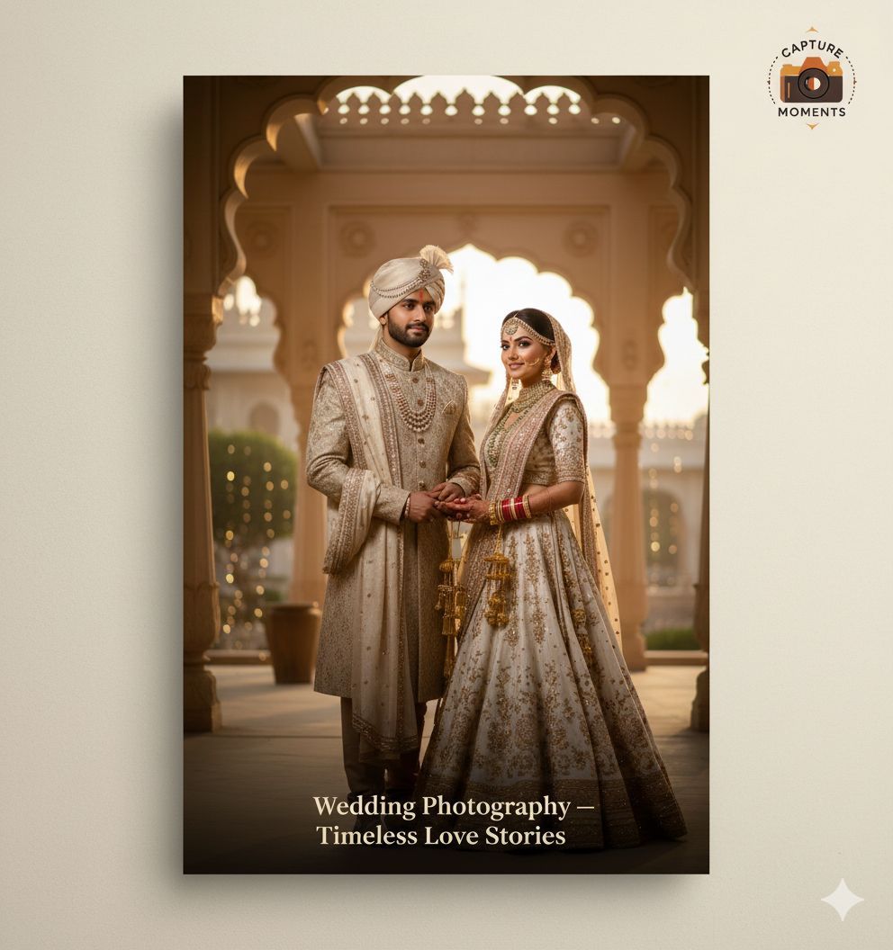 CaptureM's tweet photo. 📸💍 Wedding Photography 💍📸
Mee big day lo prathi beautiful moment ni timeless ga capture chestham ❤️
Candid smiles, emotional moments &amp; grand celebrations anni perfect ga preserve chestham ✨
Let us turn your wedding memories into a beautiful story forever 👑 https://t.co/sF01eldJGR