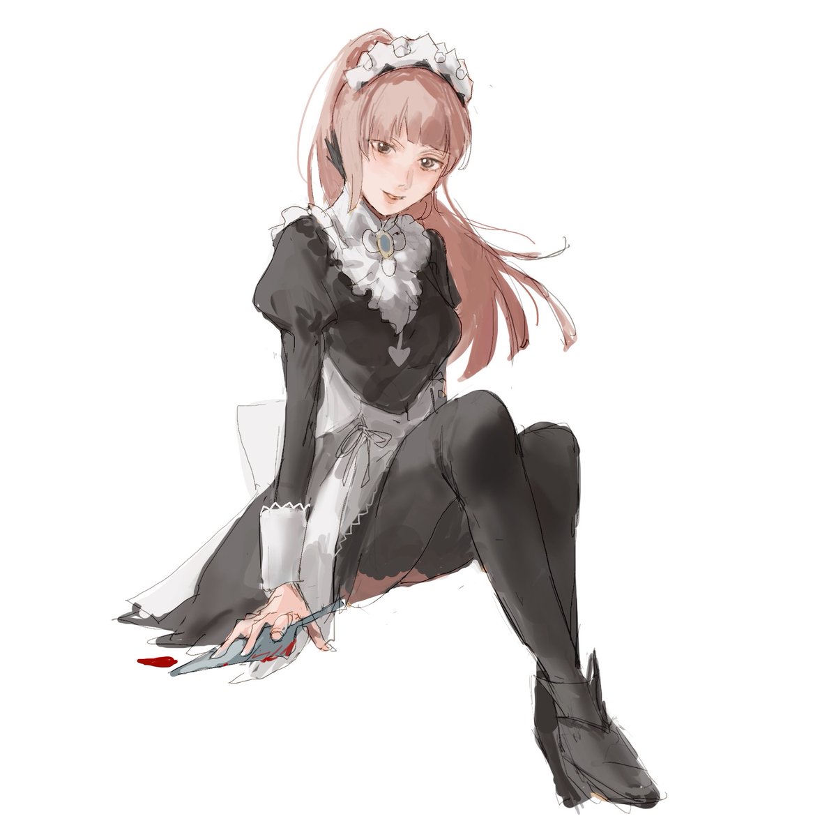 brinaanana's tweet photo. Felicia + the accompanying plate shattering sfx https://t.co/qojZLq9ji9