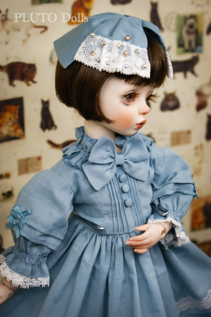 【DOLKラジオ会館店♢入荷ドール】 
DOLK×Pluto Dolls『Bisque doll Buttercup“Crème de Menthe” ver. Limited 世界6体限定』が入荷です✨ 
小さな指先、こだわりのドレス。
息使いまで聞こえてきそうな麗しきビスクドール。 
コラボによって叶った繊細な美しさをお見逃しなく！

30cm/￥242,300(税込)