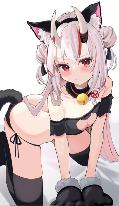 にゃきりあやめ #百鬼絵巻 #猫の日
