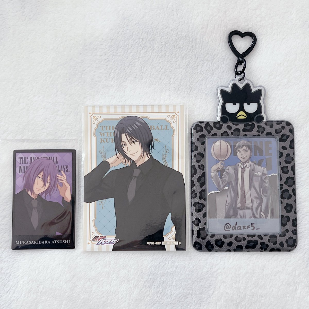 交換 〗 黒子のバスケ 黒バス JF2026 中外 黒スーツ ポラショ 特典