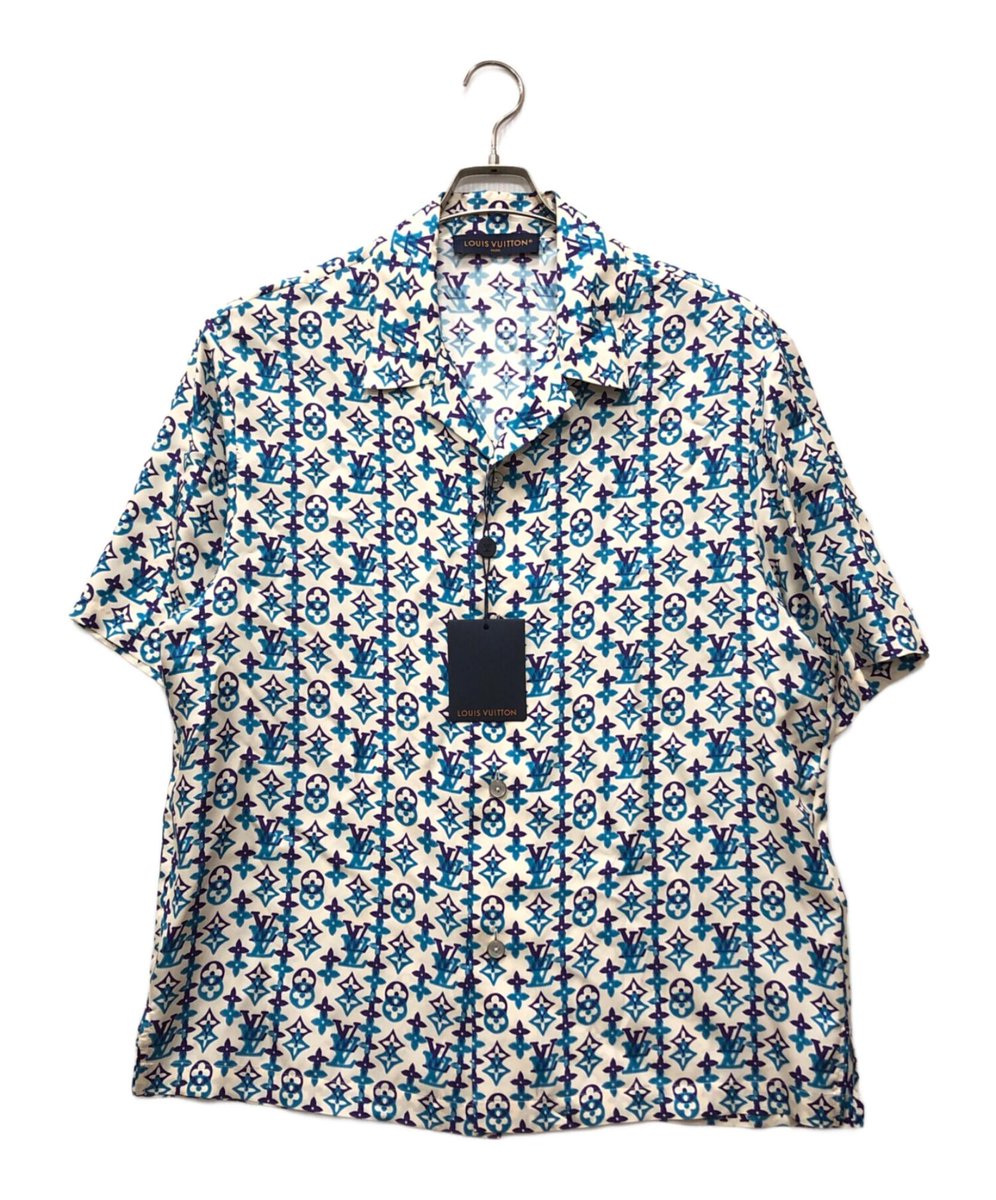 LOUIS VUITTON / ルイ ヴィトン】モノグラムプリントシルクシャツ|極上