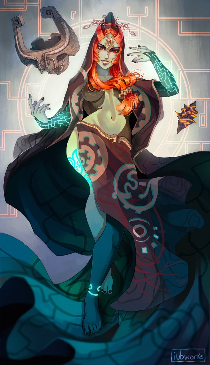 Happy 40th anniversary, Zelda!! Thank you for giving me Midna and Midlink !!

#Zelda #Zelda40th #ゼルダの伝説40周年 #fanart