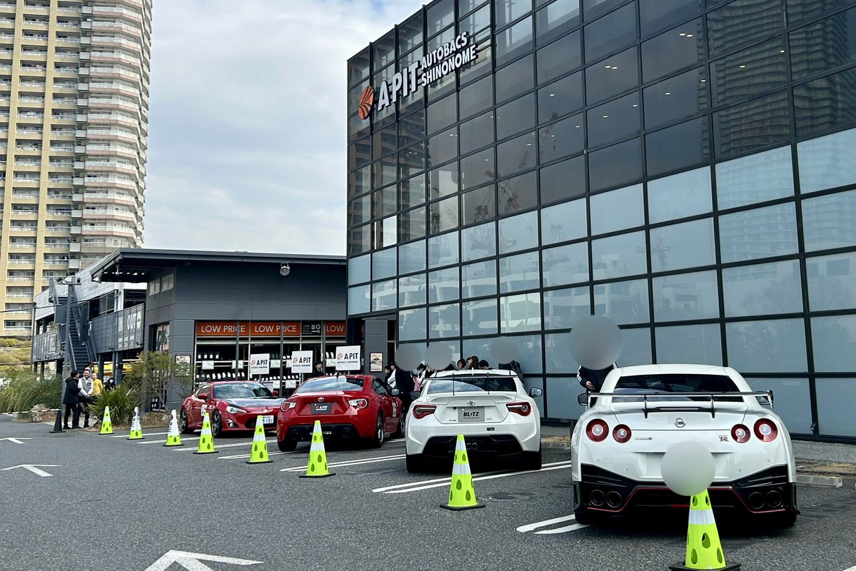 このあと13時より「MFゴースト」 × BLITZのコラボイベント 「第4戦開幕