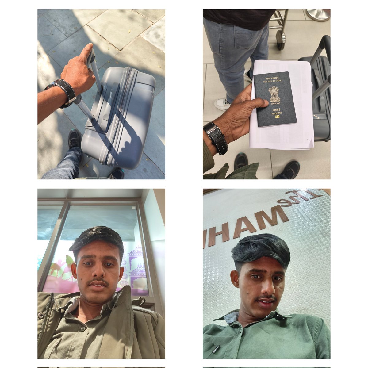 India to dubai ✈️ 
I'm ready for the New chapter of my life.🥰👍❤️