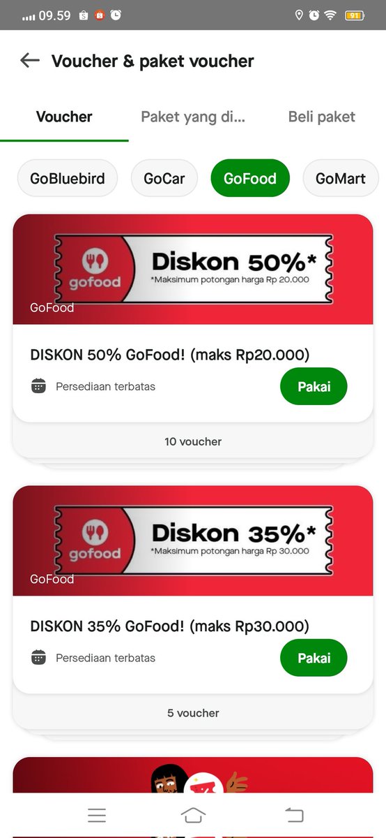 OnlyJ | WTS GOFOOD tweet media